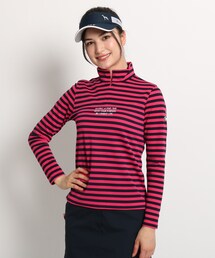 adabat（アダバット）の「◆ボーダー長袖シャツ 吸水速乾/UVカット（Tシャツ/カットソー）」