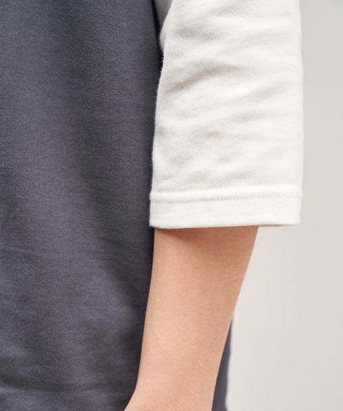 LITTLEBIG（リトルビッグ）の「3/4 Sleeve CS（Tシャツ/カットソー・メンズ・ブラック・44/46）」の9枚目の写真