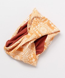 チャイハネ | 【チャイハネ】幾何学柄WAYヘアバンド＆スヌード(ヘアバンド)