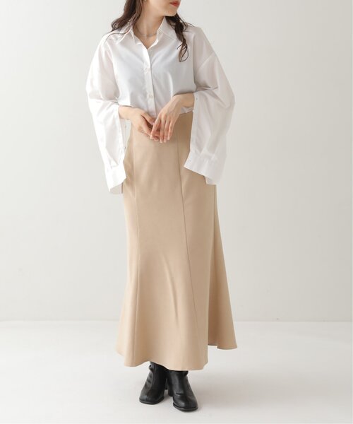 RAY CASSIN（レイカズン）の「スリーブオープンシャツ（シャツ/ブラウス・レディース・オフホワイト/グリーン系/ブルー系・FREE）」の6枚目の写真