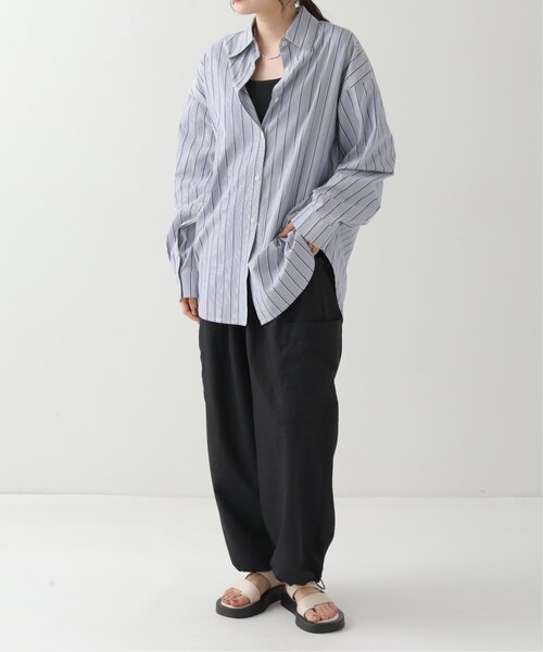 RAY CASSIN（レイカズン）の「スリーブオープンシャツ（シャツ/ブラウス・レディース・オフホワイト/グリーン系/ブルー系・FREE）」の15枚目の写真