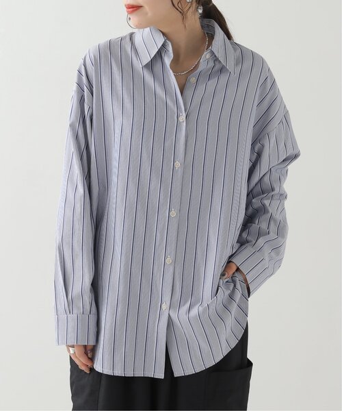 RAY CASSIN（レイカズン）の「スリーブオープンシャツ（シャツ/ブラウス・レディース・オフホワイト/グリーン系/ブルー系・FREE）」の16枚目の写真