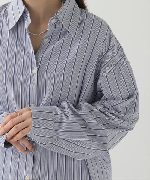 RAY CASSIN（レイカズン）の「スリーブオープンシャツ（シャツ/ブラウス・レディース・オフホワイト/グリーン系/ブルー系・FREE）」の19枚目の写真