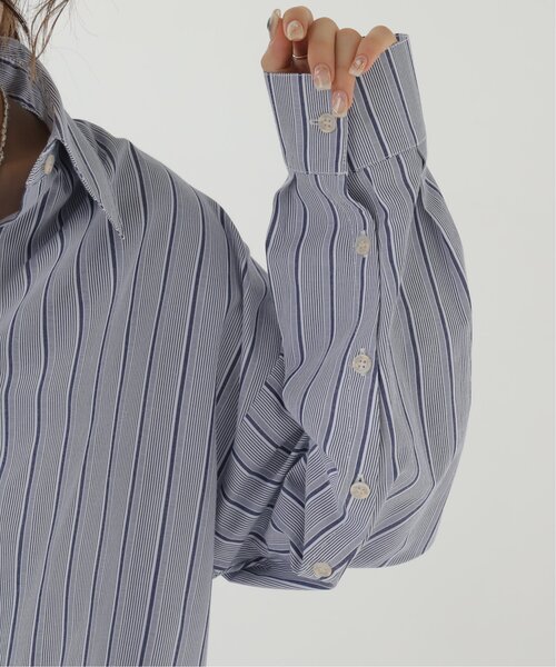 RAY CASSIN（レイカズン）の「スリーブオープンシャツ（シャツ/ブラウス・レディース・オフホワイト/グリーン系/ブルー系・FREE）」の20枚目の写真