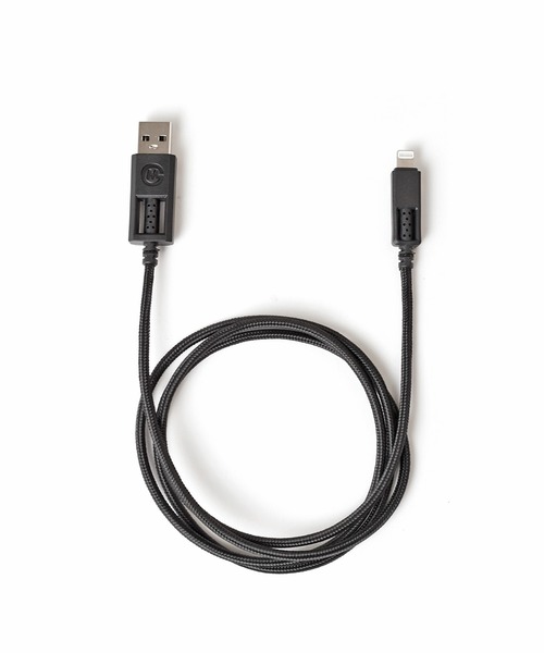 GORDON MILLER(ゴードンミラー)の「GORDON MILLER(ゴードンミラー)USBケーブル Lightning GM117 GM118 GM119(生活家電・メンズ・ブラック/タン/オリーブドラブ・ONE SIZE)」の4枚目の写真