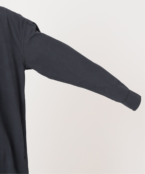 ARMEN(アーメン)の「■【ARMEN/アーメン】POPLIN REGULAR COLLAR MAXI OP:別注ワンピース(シャツワンピース・レディース・チャコールグレー/ネイビー・FREE)」の19枚目の写真