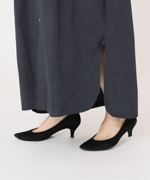 ARMEN(アーメン)の「■【ARMEN/アーメン】POPLIN REGULAR COLLAR MAXI OP:別注ワンピース(シャツワンピース・レディース・チャコールグレー/ネイビー・FREE)」の8枚目の写真