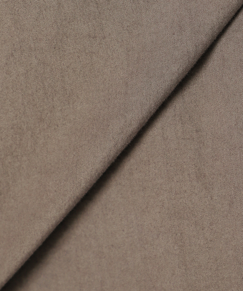 ARMEN(アーメン)の「■【ARMEN/アーメン】POPLIN REGULAR COLLAR MAXI OP:別注ワンピース(シャツワンピース・レディース・チャコールグレー/ネイビー・FREE)」の14枚目の写真