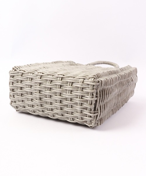 MAKE UP(メイクアップ)の「MAKE UP PE編みトートバッグ(トートバッグ・レディース・グレー/ナチュラル・FREE)」の14枚目の写真