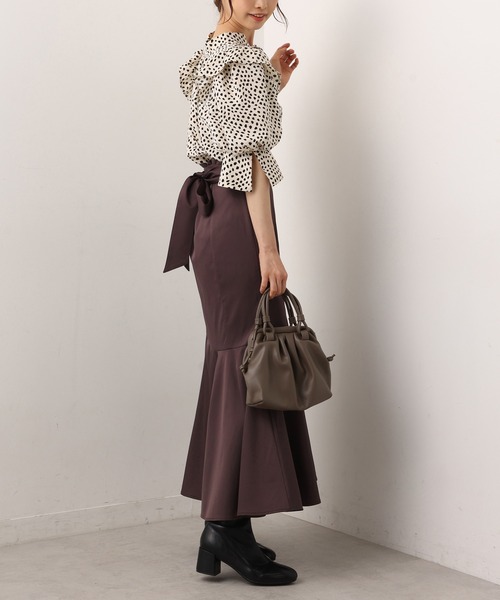 NICE CLAUP ラッフルマーメイドスカート one after another NICE CLAUP/【one after another】ラッフル