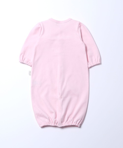 KP(ケーピー)の「レース付きの2WAYカバーオール・ロンパース(Free 50-70cm)(ロンパース・キッズ・オフホワイト/ピンク・FREE)」の7枚目の写真