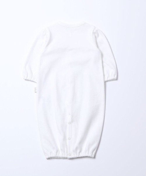 KP(ケーピー)の「レース付きの2WAYカバーオール・ロンパース(Free 50-70cm)(ロンパース・キッズ・オフホワイト/ピンク・FREE)」の5枚目の写真