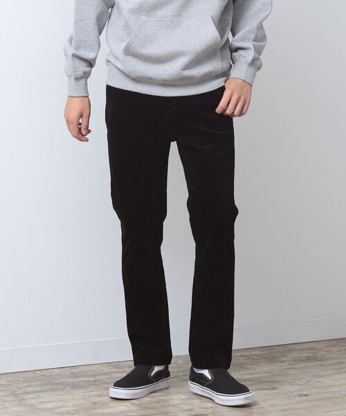 BEAMS(ビームス)の「BEAMS / ストレッチ テーパード コーデュロイパンツ(その他パンツ・メンズ・ブラック/チャコールグレー/ベージュ/オリーブ・S/M/L/XL)」の12枚目の写真