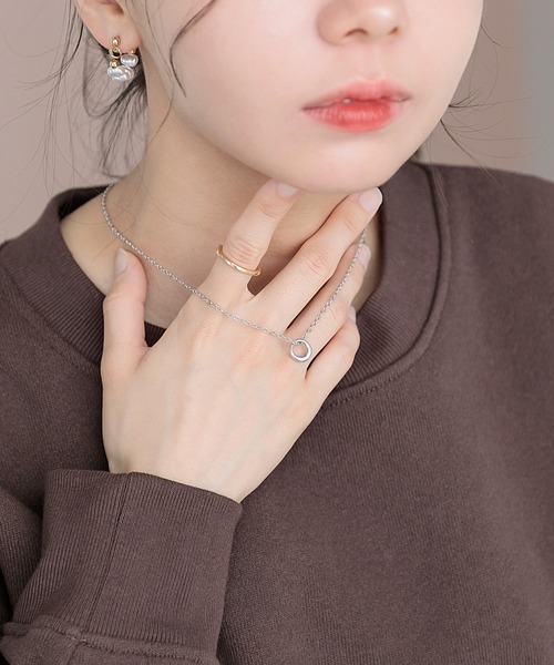 Dita Muaj.（ディータムアージュ）の「サークルペンダントネックレス（ネックレス・レディース・ゴールド/シルバー・FREE）」の5枚目の写真