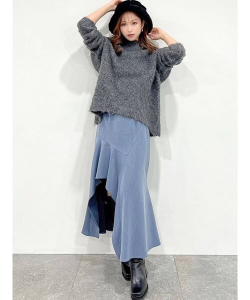 RESEXXY（リゼクシー）の「フェイクファーバケットハット（ハット・レディース・ブラック/ベージュ/アイボリー・FREE）」の5枚目の写真