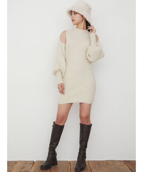 RESEXXY（リゼクシー）の「フェイクファーバケットハット（ハット・レディース・ブラック/ベージュ/アイボリー・FREE）」の11枚目の写真