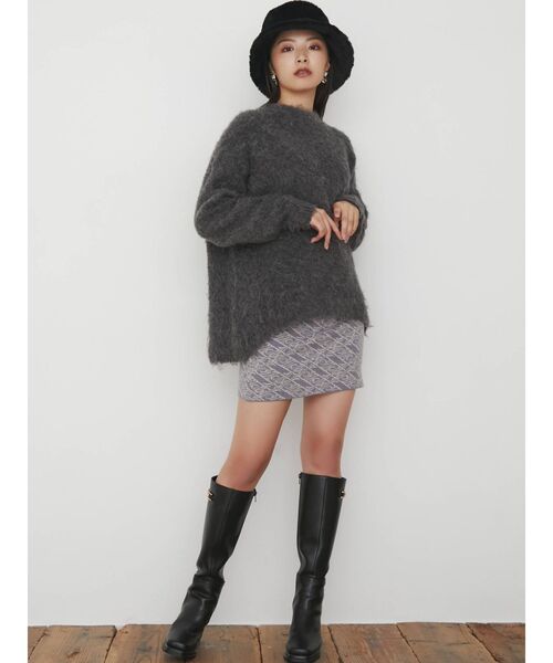 RESEXXY（リゼクシー）の「フェイクファーバケットハット（ハット・レディース・ブラック/ベージュ/アイボリー・FREE）」の13枚目の写真