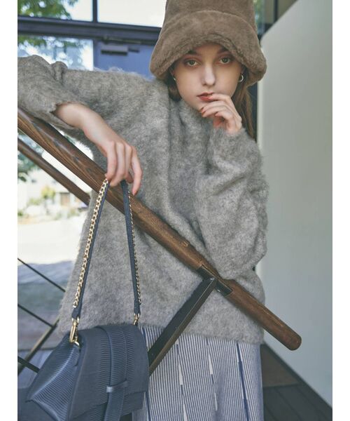 RESEXXY（リゼクシー）の「フェイクファーバケットハット（ハット・レディース・ブラック/ベージュ/アイボリー・FREE）」の15枚目の写真