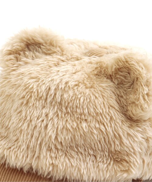 Ampersand（アンパサンド）の「ベビーくまさんキャップ（キャップ・キッズ・ライトグレー/キャメル/キナリ・44/46/48）」の9枚目の写真