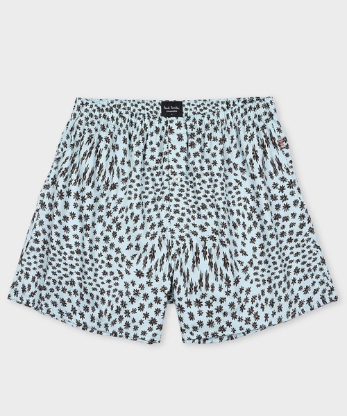 Paul Smith(ポールスミス)の「"Daisy" トランクス / 883969 2621A(トランクス・メンズ・ブラック/サックスブルー・MEDIUM/LARGE)」の1枚目の写真