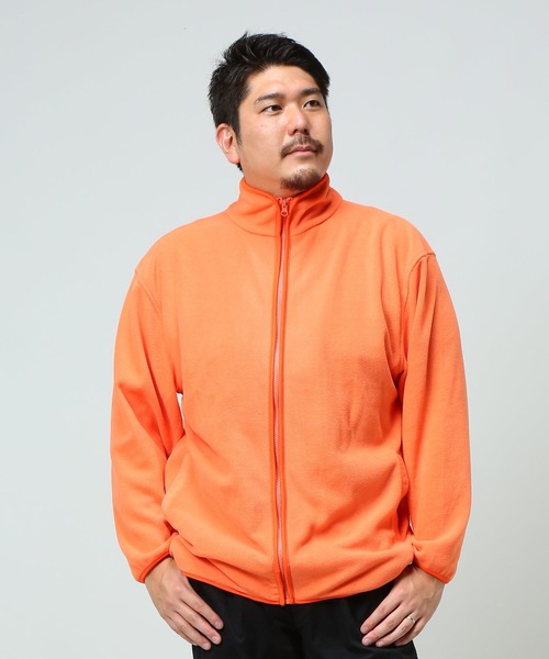 PIMLICO(ピムリコ)の「【入荷禁止】フリース ジャケット(その他トップス・メンズ・オレンジ/ブラウン/ブラック/アイボリー/ワイン/カーキ/ネイビー・X2(4L~5L)/X5(9L~10L)/X3(6L~7L)/X4(8L~9L)/X1(3L~4L)/X(2L))」の7枚目の写真