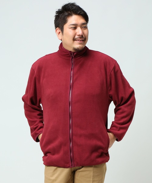 PIMLICO(ピムリコ)の「【入荷禁止】フリース ジャケット(その他トップス・メンズ・オレンジ/ブラウン/ブラック/アイボリー/ワイン/カーキ/ネイビー・X2(4L~5L)/X5(9L~10L)/X3(6L~7L)/X4(8L~9L)/X1(3L~4L)/X(2L))」の20枚目の写真