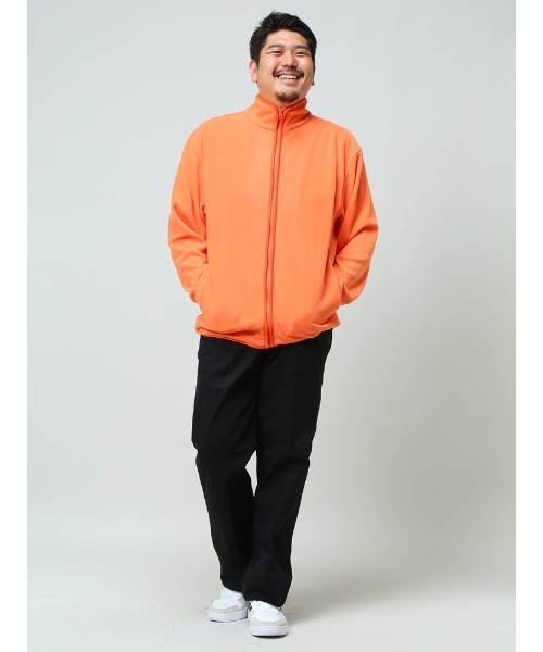 PIMLICO(ピムリコ)の「【入荷禁止】フリース ジャケット(その他トップス・メンズ・オレンジ/ブラウン/ブラック/アイボリー/ワイン/カーキ/ネイビー・X2(4L~5L)/X5(9L~10L)/X3(6L~7L)/X4(8L~9L)/X1(3L~4L)/X(2L))」の14枚目の写真