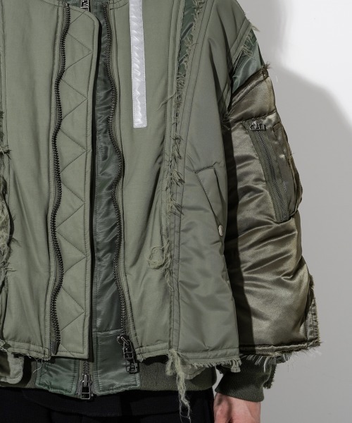FACETASM/ファセッタズム CROPPED MA-1 JACKET FACETASM/ファセッタズム CROPPED MA-1 JACKET FACETASM ma1 ma