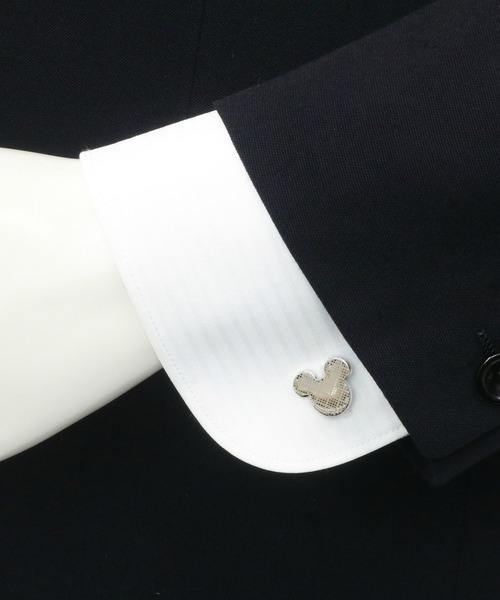 Disney（ディズニー）の「Disney ディズニー シルバーカフリンクス（カフリンクス・メンズ・シルバー・FREE）」の3枚目の写真