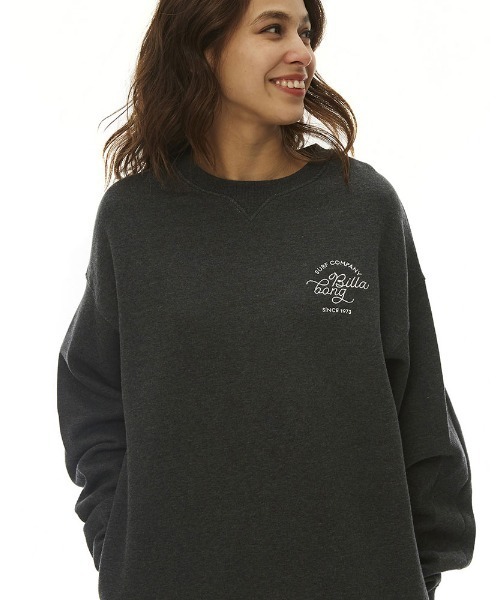 BILLABONG(ビラボン)の「BILLABONG レディース LOGO SWEAT ONE PIECE スウェットワンピース 【2022年秋冬モデル】ビラボン(ワンピース・レディース・ブラック/ブラウン/オフホワイト・MEDIUM/LARGE)」の9枚目の写真