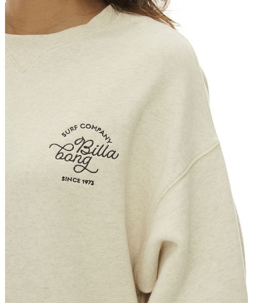 BILLABONG(ビラボン)の「BILLABONG レディース LOGO SWEAT ONE PIECE スウェットワンピース 【2022年秋冬モデル】ビラボン(ワンピース・レディース・ブラック/ブラウン/オフホワイト・MEDIUM/LARGE)」の13枚目の写真