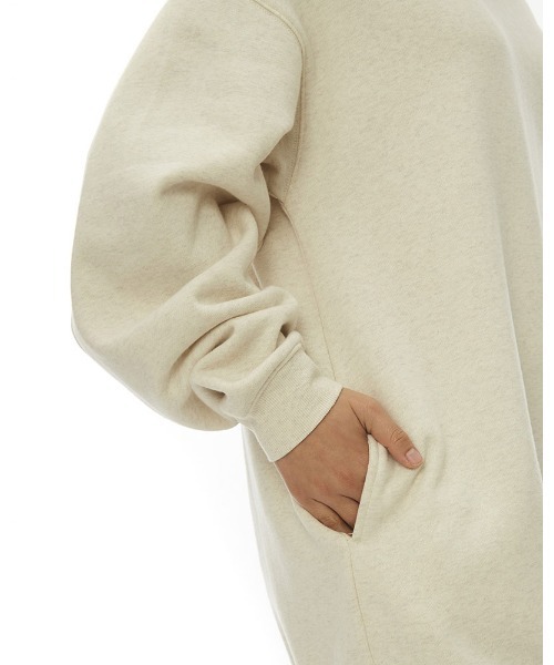 BILLABONG(ビラボン)の「BILLABONG レディース LOGO SWEAT ONE PIECE スウェットワンピース 【2022年秋冬モデル】ビラボン(ワンピース・レディース・ブラック/ブラウン/オフホワイト・MEDIUM/LARGE)」の11枚目の写真