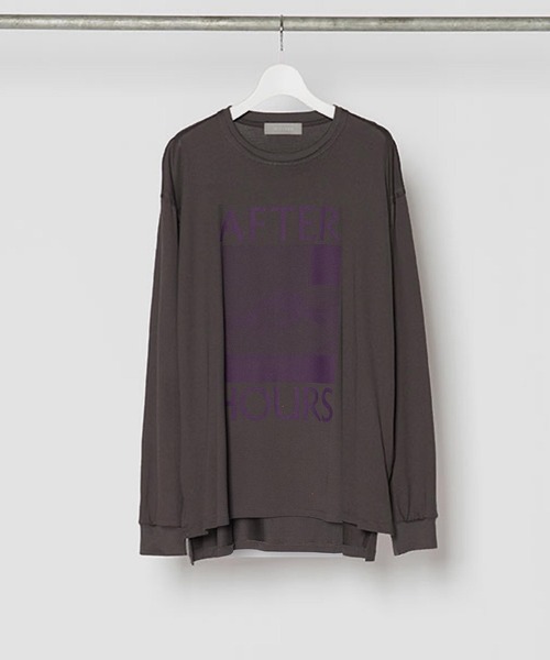 Wizzard(ウィザード)の「Wizzard ウィザード / GRAPHIC LONG SLEEVE T-SHIRT "CAT" ギザ天竺コットングラフィックプリントロンT / W23SS-GC040(Tシャツ/カットソー・メンズ・コーラルピンク/ブラック/チャコールグレー/ホワイト・2/3/1)」の3枚目の写真