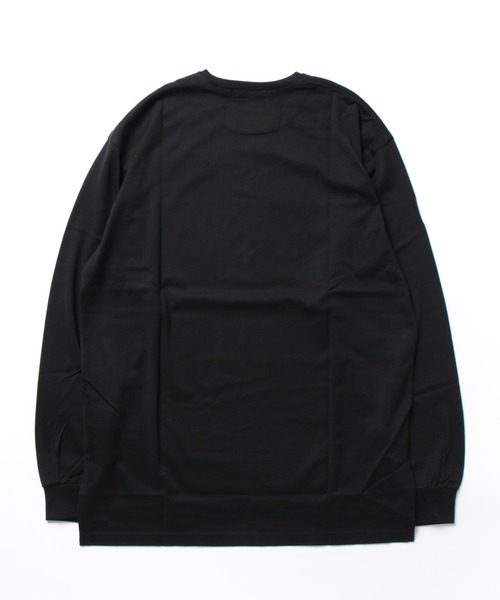 Wizzard(ウィザード)の「Wizzard ウィザード / GRAPHIC LONG SLEEVE T-SHIRT "CAT" ギザ天竺コットングラフィックプリントロンT / W23SS-GC040(Tシャツ/カットソー・メンズ・コーラルピンク/ブラック/チャコールグレー/ホワイト・2/3/1)」の6枚目の写真