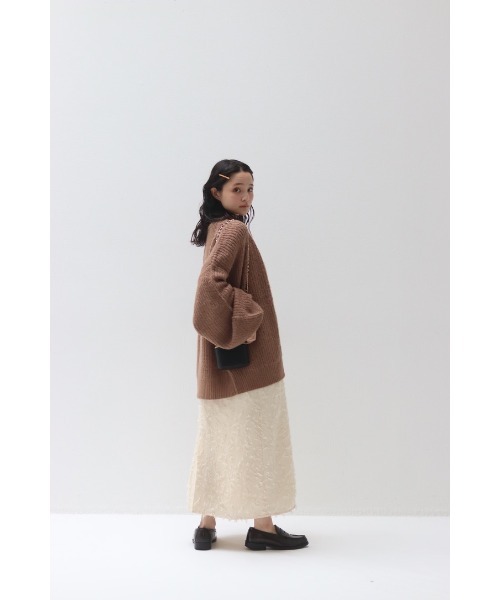 muguet（ミュゲ）の「pointe mohair knit cardigan