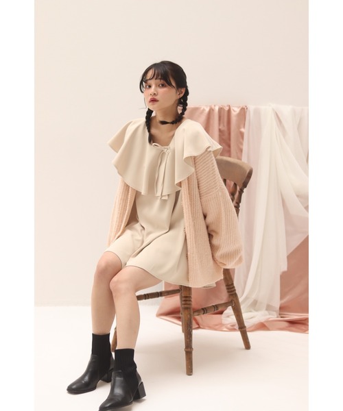 muguet ミュゲ pointe mohair knit cardigan - メルカリ