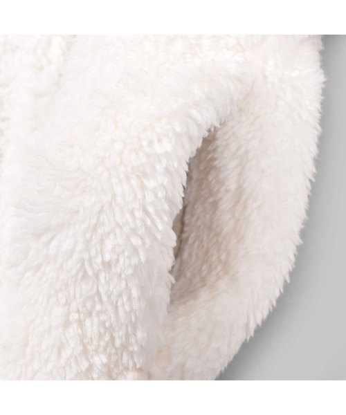 BeBe（ベベ）の「BeBe/ボアボンテン付きコートベビー(80~90cm)（その他アウター・キッズ・オフホワイト/ベージュ・80/90）」の10枚目の写真