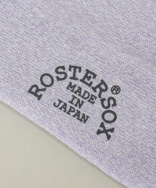 ROSTER SOX(ロスターソックス)の「【ROSTER SOX/ロスターソックス】PEACE(ソックス/靴下・メンズ・グリーン/パープル/ベージュ・FREE)」の7枚目の写真