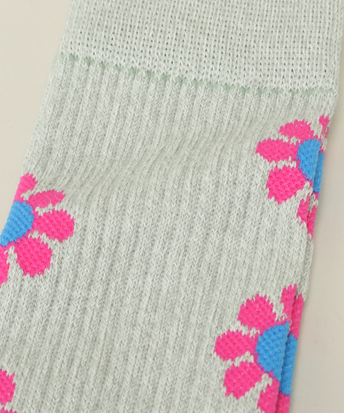 ROSTER SOX(ロスターソックス)の「【ROSTER SOX/ロスターソックス】PEACE(ソックス/靴下・メンズ・グリーン/パープル/ベージュ・FREE)」の13枚目の写真