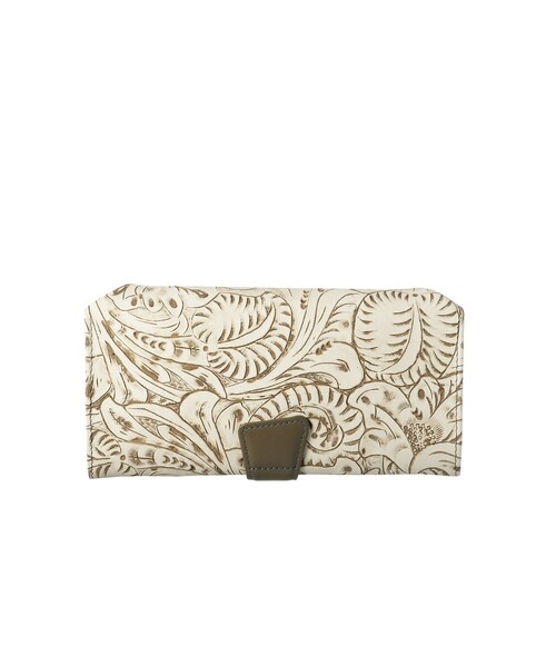 HIROKO HAYASHI（ヒロコハヤシ）の「◆PIANTE(ピアンテ)長財布ミニ（財布・レディース・アイボリー系3・00）」の5枚目の写真