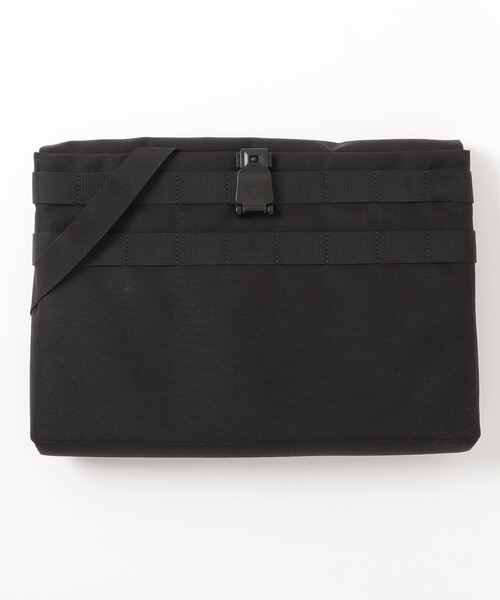 BAGJACK（バッグジャック）の「BAGJACK/バッグジャック LAPTOP COVER 13 inch TWIST CODURA 1000Dラップトップカバー13インチツイストコーデュラ1000デニール（ショルダーバッグ・メンズ・ブラック・FREE）」の4枚目の写真