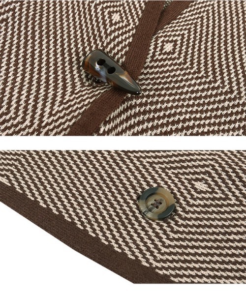 KOBE LETTUCE（コウベレタス）の「フーディニットポンチョコーディガン（ポンチョ・レディース・ブラック/ブラウン系その他/ブラック系その他・FREE）」の8枚目の写真