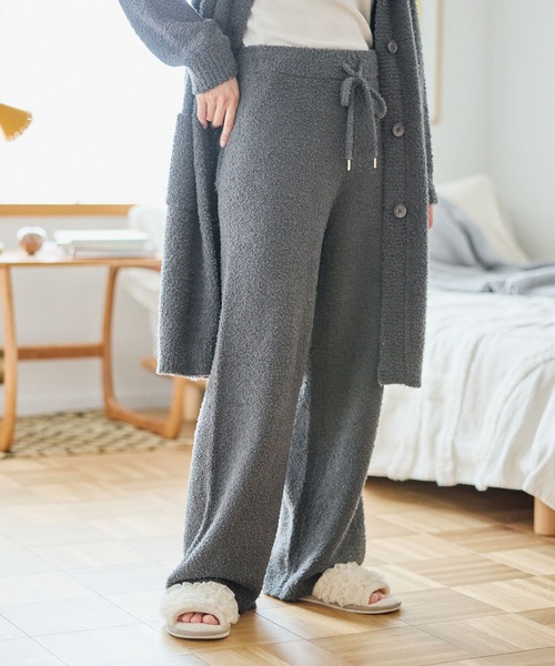 セール】【LAFUKU/ラフク】もちふわマシュマロニットロングパンツ