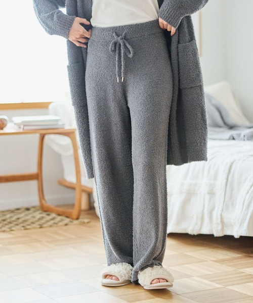 セール】【LAFUKU/ラフク】もちふわマシュマロニットロングパンツ