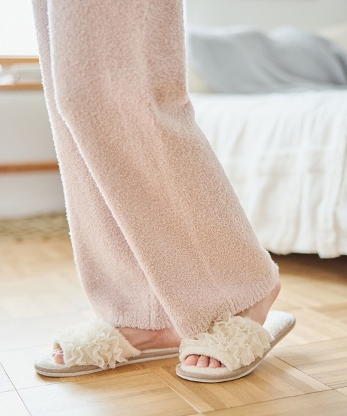 cross marche（クロスマルシェ）の「【LAFUKU/ラフク】もちふわマシュマロニットロングパンツ/ルームウェア（上下別売り）（ルームウェア/パジャマ・レディース・ラベンダー/モカ/グレイッシュブルー/ライトグリーン/ブラウン/ベージュ/ピンク/インディゴブルー/ナチュラル/ブラウン系その他/ライラック/ライトグレー/チャコールグレー/スカイブルー/チャコール/ネイビー/キャメル/グレー・M/L/LL/S/3L）」の20枚目の写真