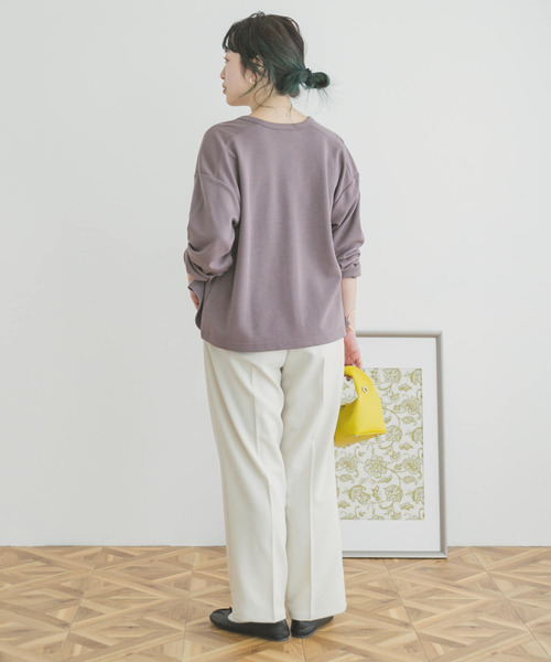 ITEMS URBANRESEARCH(アイテムズ アーバンリサーチ)の「コンパクトカーディガン(カーディガン/ボレロ・レディース・アイボリー/ブラック/ブルー/モカ/マスタード・FREE)」の10枚目の写真