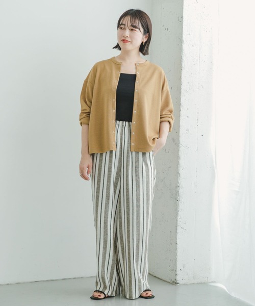 ITEMS URBANRESEARCH(アイテムズ アーバンリサーチ)の「コンパクトカーディガン(カーディガン/ボレロ・レディース・アイボリー/ブラック/ブルー/モカ/マスタード・FREE)」の21枚目の写真