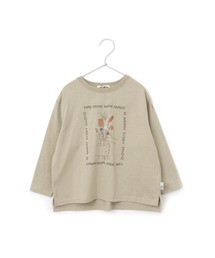 ファミリーハブラシ長袖Tシャツ■80～140cm