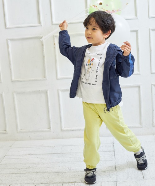 MAKE YOUR DAY（メイクユアデイ）の「ファミリーハブラシ長袖Tシャツ■80～140cm（Tシャツ/カットソー・キッズ・ブラック/オフホワイト/ベージュ・80/90/100/110/120/130/140）」の15枚目の写真
