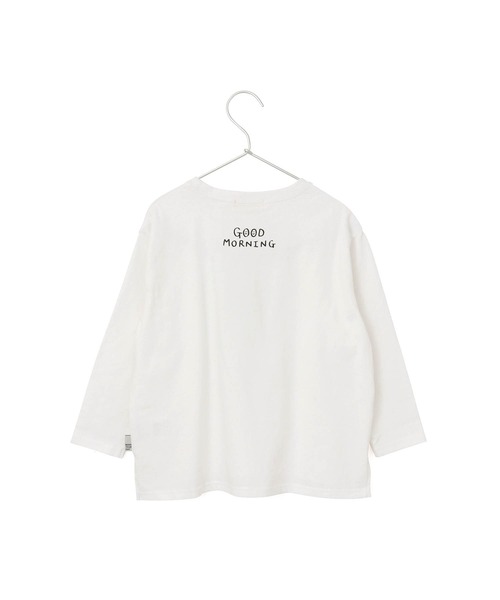 MAKE YOUR DAY（メイクユアデイ）の「ファミリーハブラシ長袖Tシャツ■80～140cm（Tシャツ/カットソー・キッズ・ブラック/オフホワイト/ベージュ・80/90/100/110/120/130/140）」の18枚目の写真